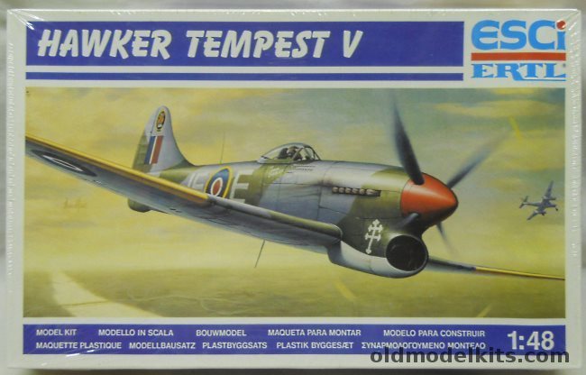 ESCI 1/48 Hawker Tempest V, 4099 plastic model kit